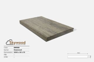 Thanh kết thúc E9010D – Driftwood – 10mm