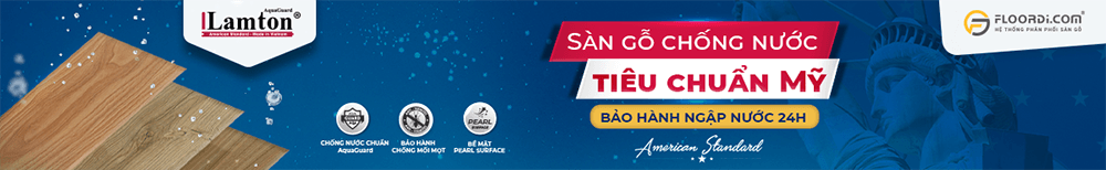 Sàn gỗ chống nước tiêu chuẩn Mỹ