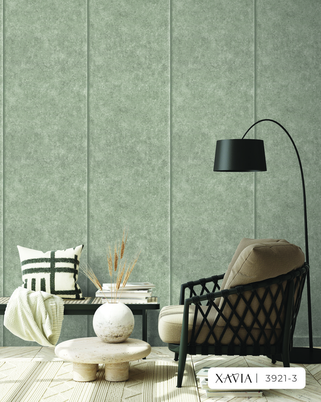 Giấy Dán Tường Cổ điển XAVIA 3921 - Ảnh 4
