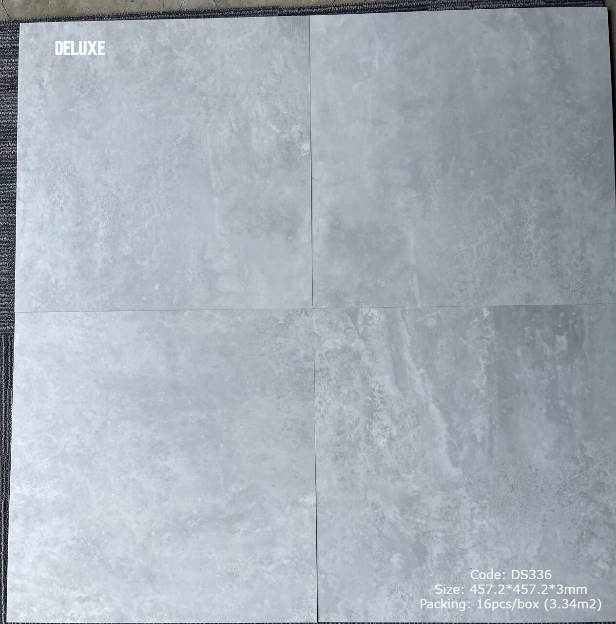 Sàn nhựa giả bê tông Deluxe Stone DS336 - Ảnh 2
