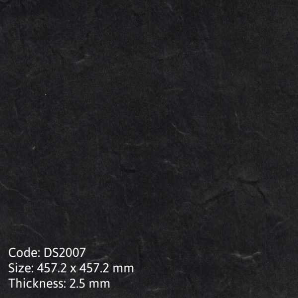 Sàn nhựa Vinyl màu đen Deluxe DS2007