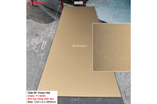 Tấm ốp Than tre - kim loại xước dọc TT-806X