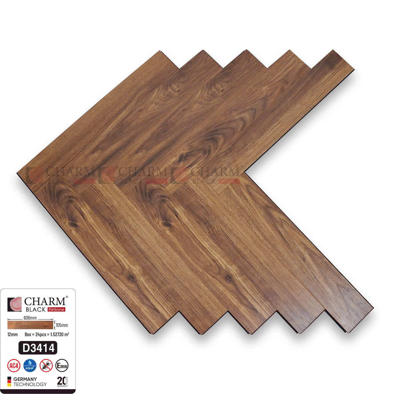Sàn gỗ Charm Wood thi công thực tế phòng khách