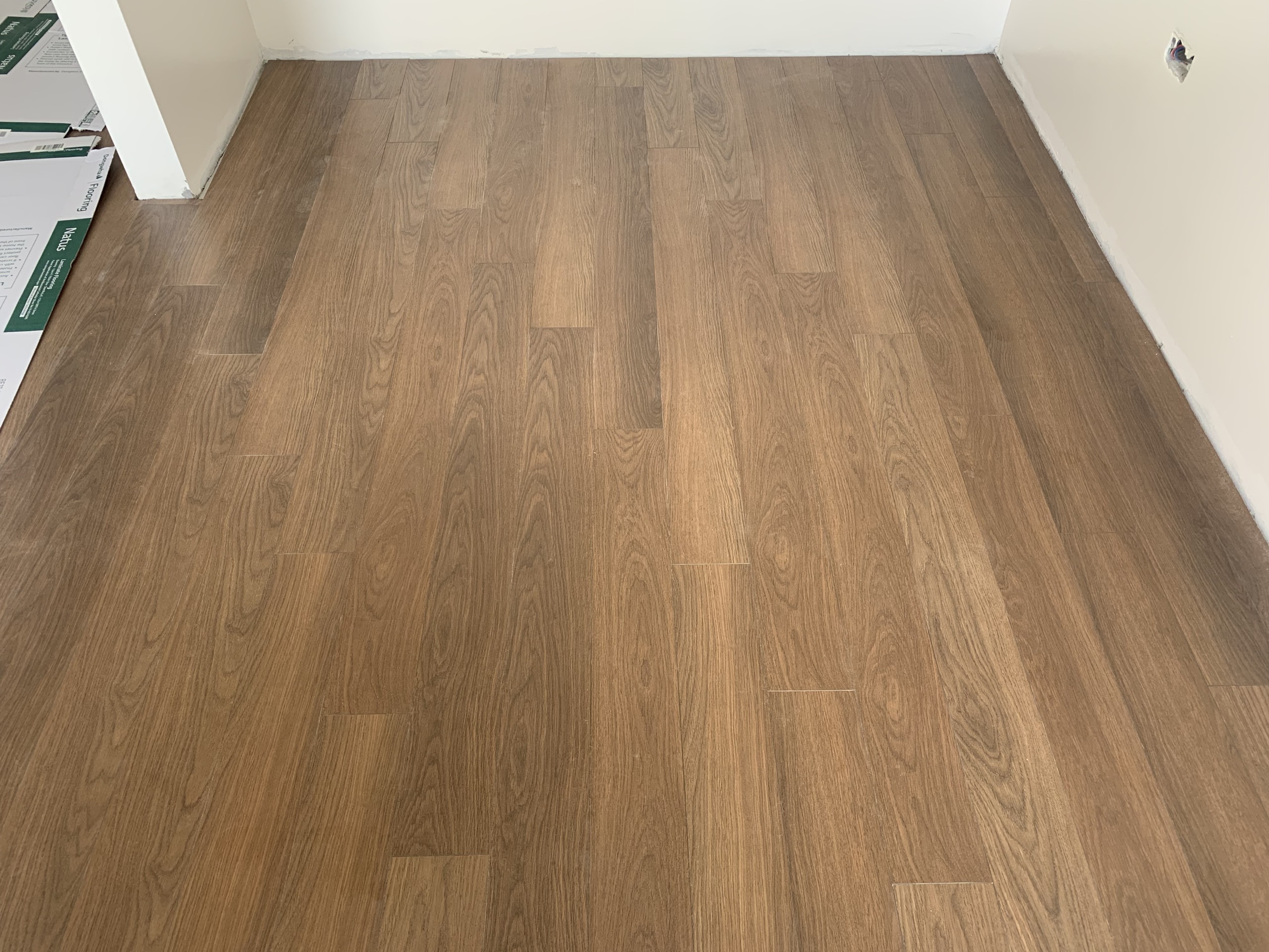 Sàn gỗ Hàn Quốc Dongwha Natus Classy thi công tại công trình thực tế