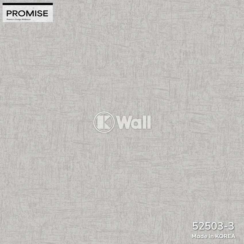 Giấy dán tường Promise Korea 52503 - Dệt Thô Trắng Kem Linen