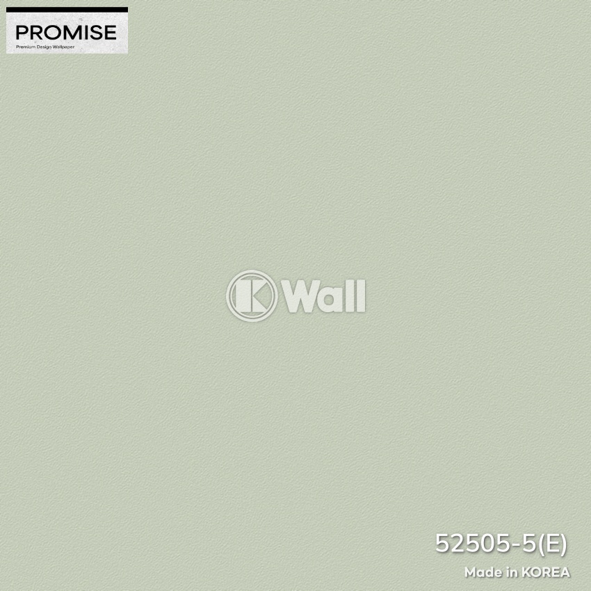 Giấy dán tường Promise Korea 52505 - Trơn Trắng Ngà Hiện Đại