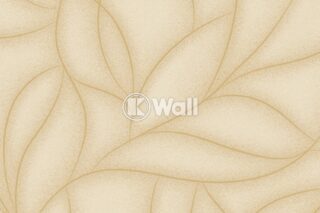 Giấy dán tường Promise Korea 52506 - Lá Cách Điệu Kem Vàng Sang Trọng