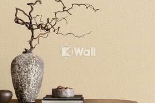 Giấy dán tường Promise Korea 52508 - Dệt Mịn Trắng Ngà Nghỉ Dưỡng
