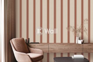 Giấy dán tường Promise Korea 52514 - Sọc Dọc Linen Be Kem