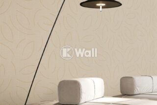 Giấy dán tường Promise Korea 52516 - Đường Cong Trừu Tượng Xám Trắng