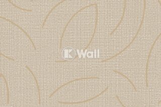 Giấy dán tường Promise Korea 52516 - Đường Cong Trừu Tượng Xám Trắng