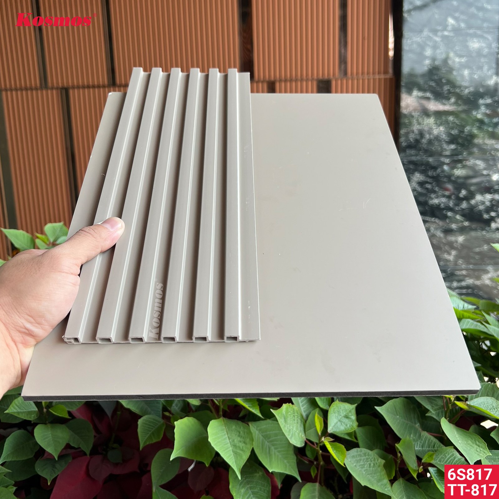 Tấm ốp than tre Kosmos TT-817 - ảnh thiết kế