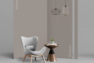 Tấm ốp than tre Kosmos TT-817 - ảnh thiết kế