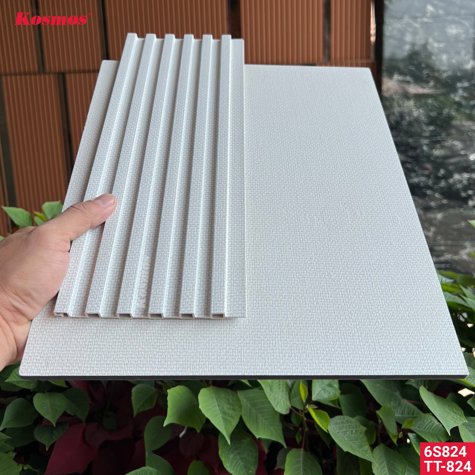 Tấm ốp than tre Kosmos TT-824 - ảnh thiết kế