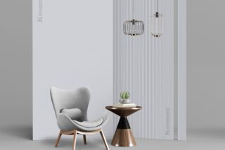 Tấm ốp than tre Kosmos TT-824 - ảnh thiết kế