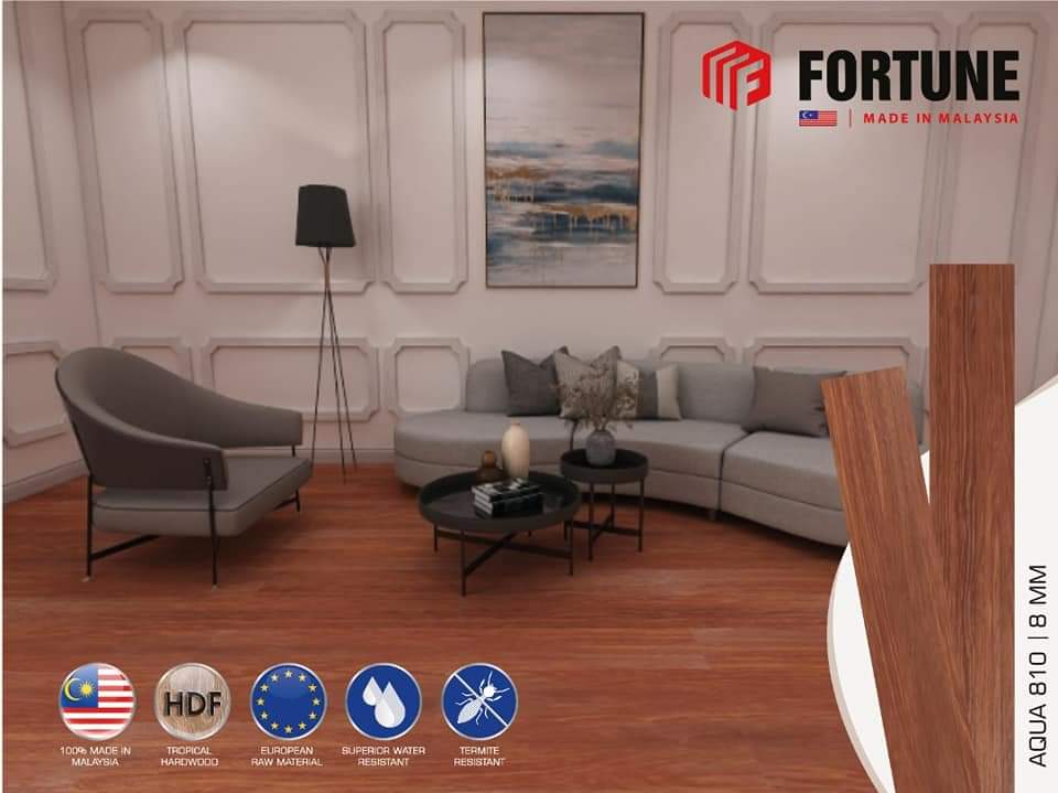 Thi công sàn gỗ Fortune 8mm thực tế tại công trình