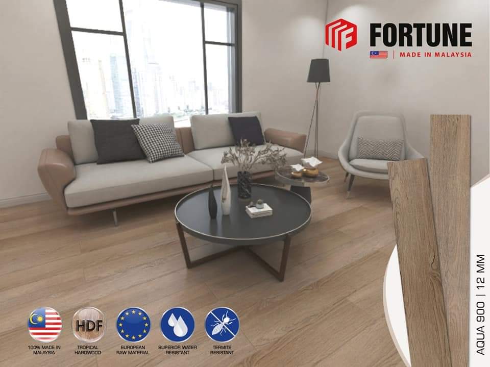 Fortune 911 Royal Teak - dòng 12mm AC5 cao cấp cho không gian sang trọng