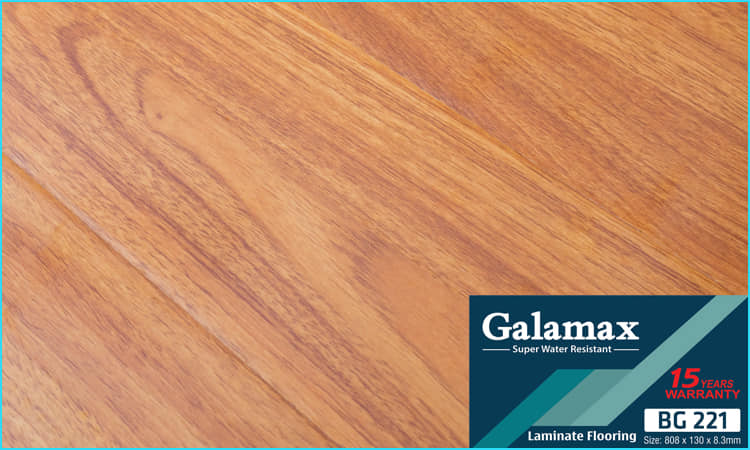 Sàn gỗ Galamax 8mm BG220 vân gỗ sồi tự nhiên