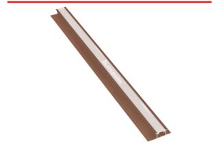 Nẹp nhôm H có LED HLED - Sàn Gỗ Thiên Ngân