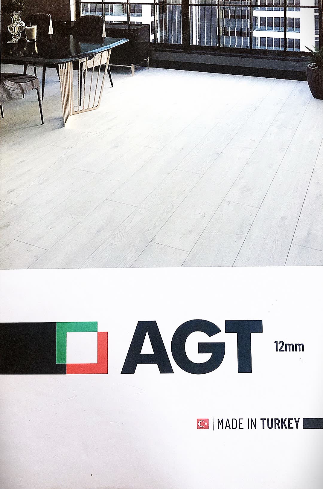Sàn gỗ AGT 12mm bìa - laminate AC5 Thổ Nhĩ Kỳ