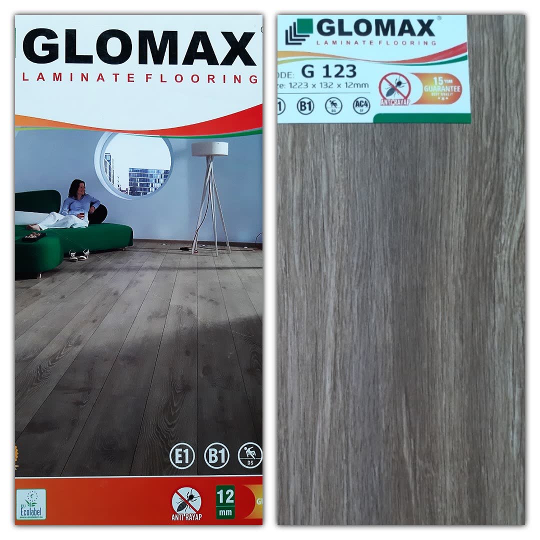 Không gian hoàn thiện sàn gỗ Glomax 12mm TPHCM