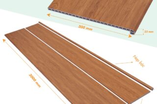 Mặt bậc cầu thang Glotex Vàng sồi MB01 - Sàn Gỗ Thiên Ngân