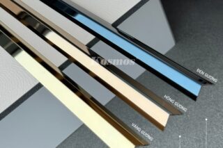 Nẹp inox IV15X15 Đa màu / mẫu chính - Sàn Gỗ Thiên Ngân