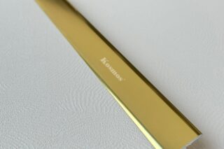 Nẹp nhôm T25X8 Vàng bóng - Sàn Gỗ Thiên Ngân