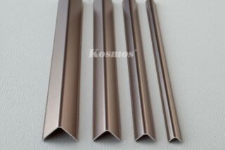 Nẹp nhôm V Sâm panh mờ - Sàn Gỗ Thiên Ngân