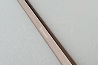 Nẹp nhôm V20 Sâm panh mờ - Sàn Gỗ Thiên Ngân
