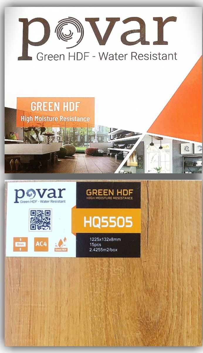 Sàn gỗ POVAR vân gỗ sồi tự nhiên