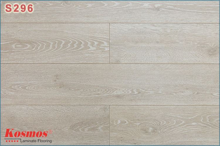 Sàn gỗ Kosmos dòng S294 vân walnut tối