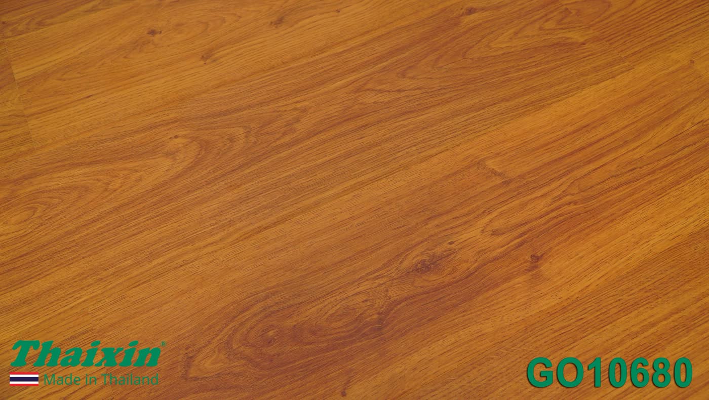 Sàn gỗ Thaixin 12mm GO10680 tone sáng hiện đại
