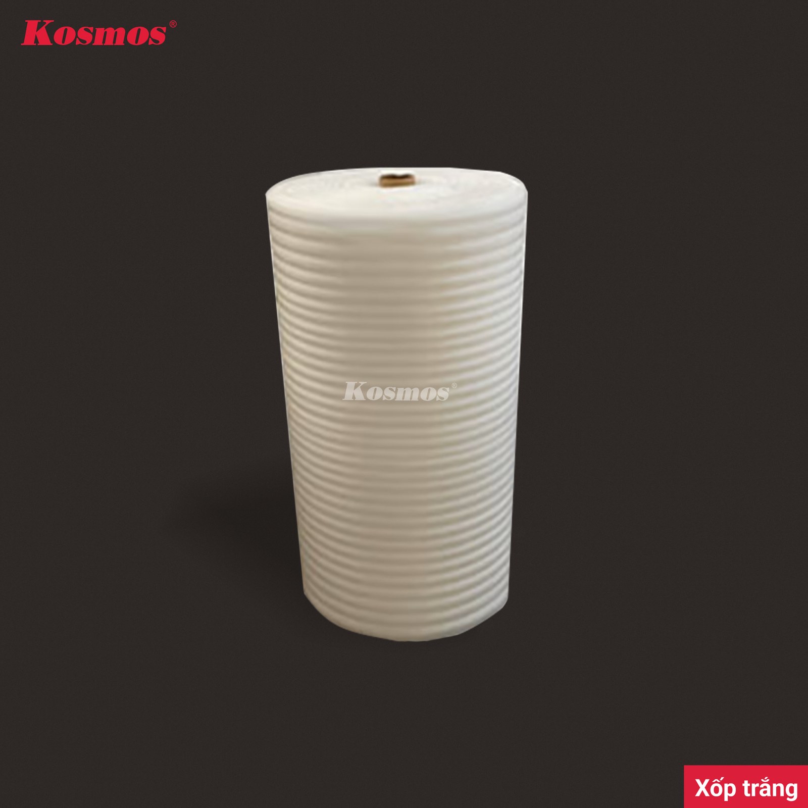 Lớp xốp l&oacute;t s&agrave;n trắng PE foam 2mm trải đều tr&ecirc;n nền b&ecirc; t&ocirc;ng trước khi lắp s&agrave;n gỗ h&egrave;m kh&oacute;a
