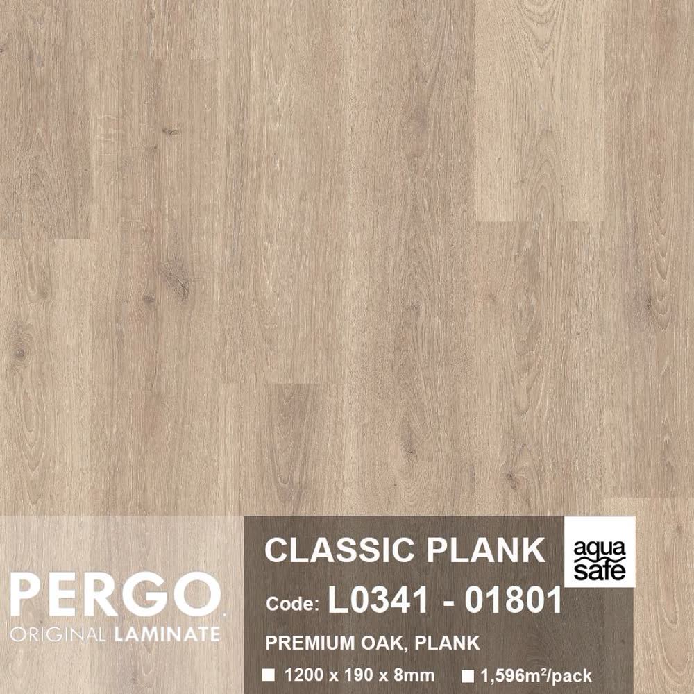 Sàn gỗ Pergo Classic Plank 8mm nhập khẩu Bỉ cao cấp