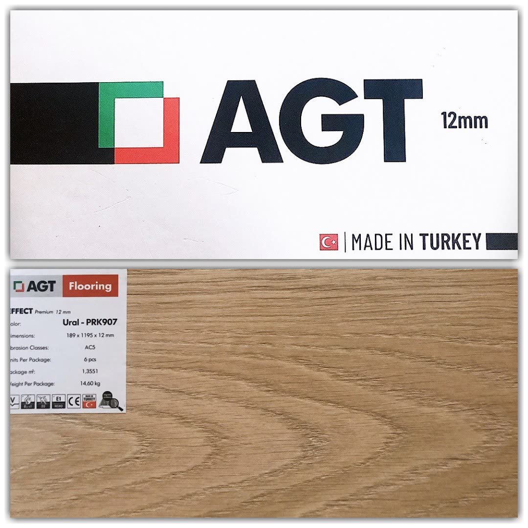 Mẫu sàn gỗ AGT 8mm Natura Oak PRK204 mộc mạc tinh tế