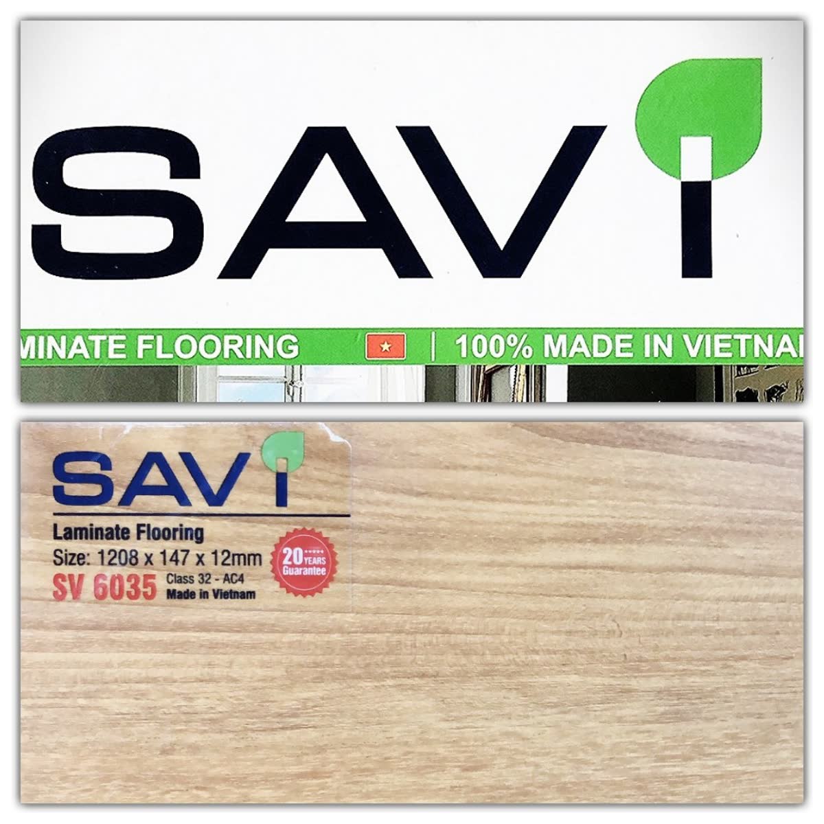 Sàn gỗ SAVI 12mm S1223 bản lớn hình ảnh thi công 4
