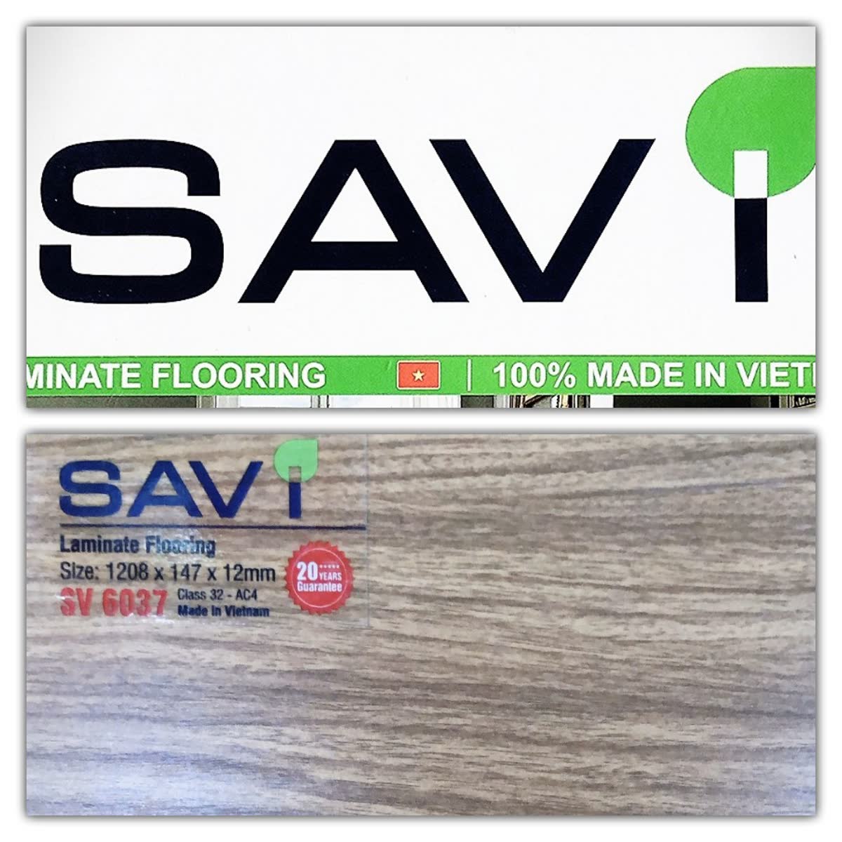 Sàn gỗ SAVI 12mm S1223 bản lớn hình ảnh thi công 5