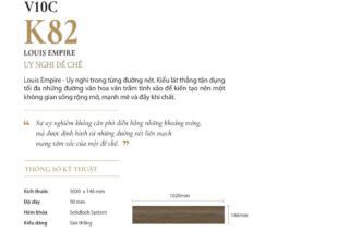 Catalog Kobler Versailles 10 Louis Empire (K82) - Sàn thẳng - Sàn Gỗ Thiên Ngân