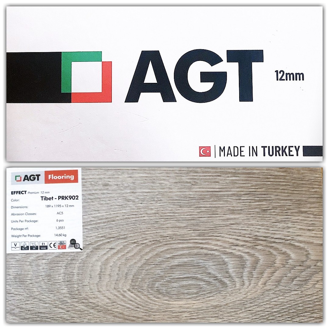 Mẫu mã màu sàn gỗ AGT Effect 12mm nhập khẩu Thổ Nhĩ Kỳ