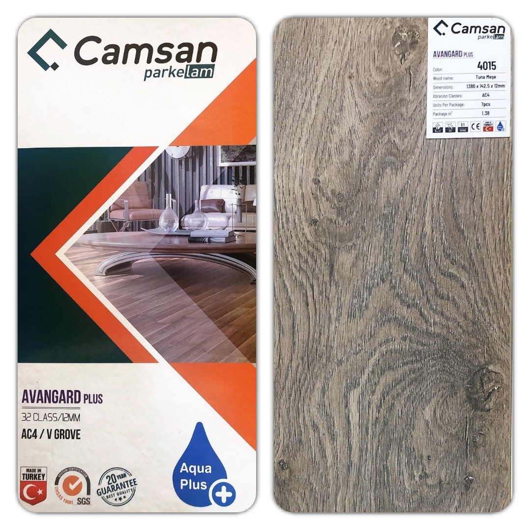 Sàn gỗ Camsan Thổ Nhĩ Kỳ ghép mẫu chân thực hoàn thiện