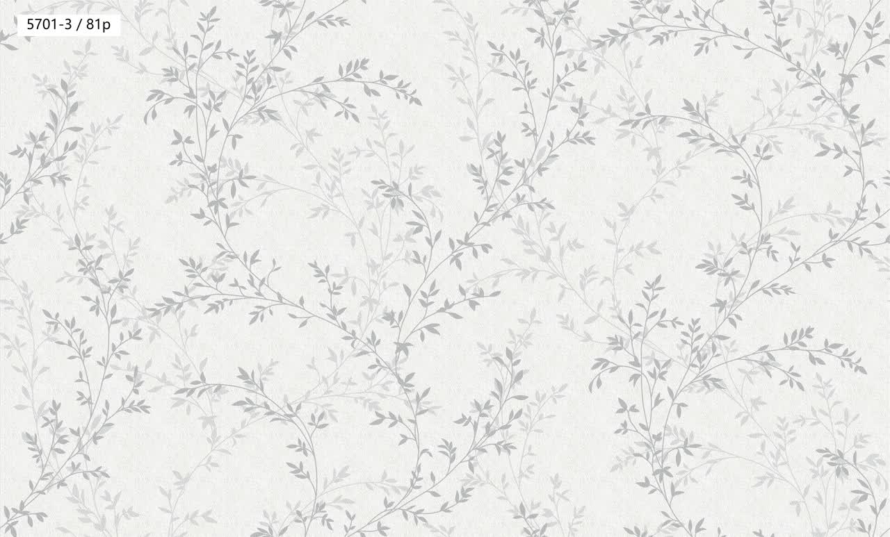 Giấy dán tường hoa lá phong cách Vintage cổ điển sang trọng