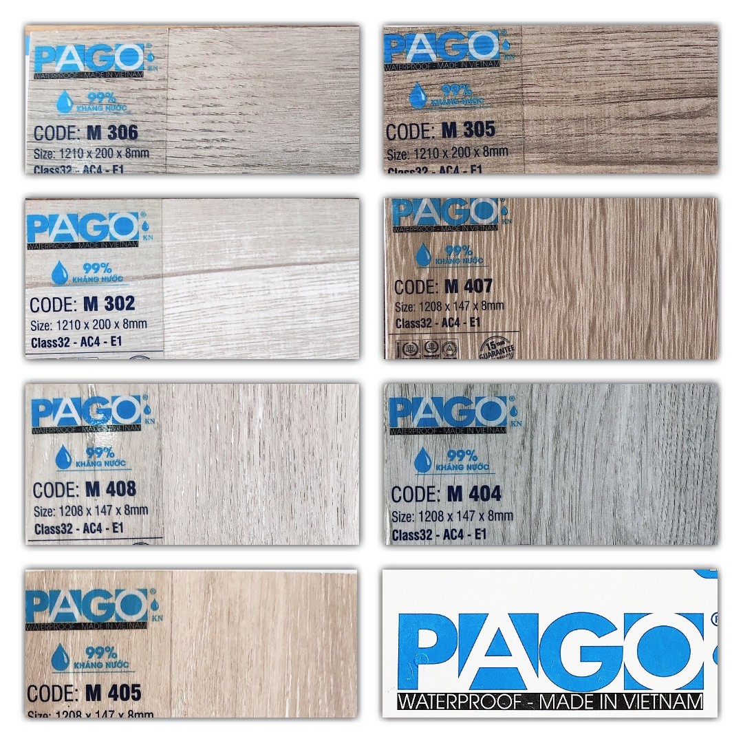Thi công sàn gỗ Pago KN 8mm thực tế tại căn hộ TPHCM