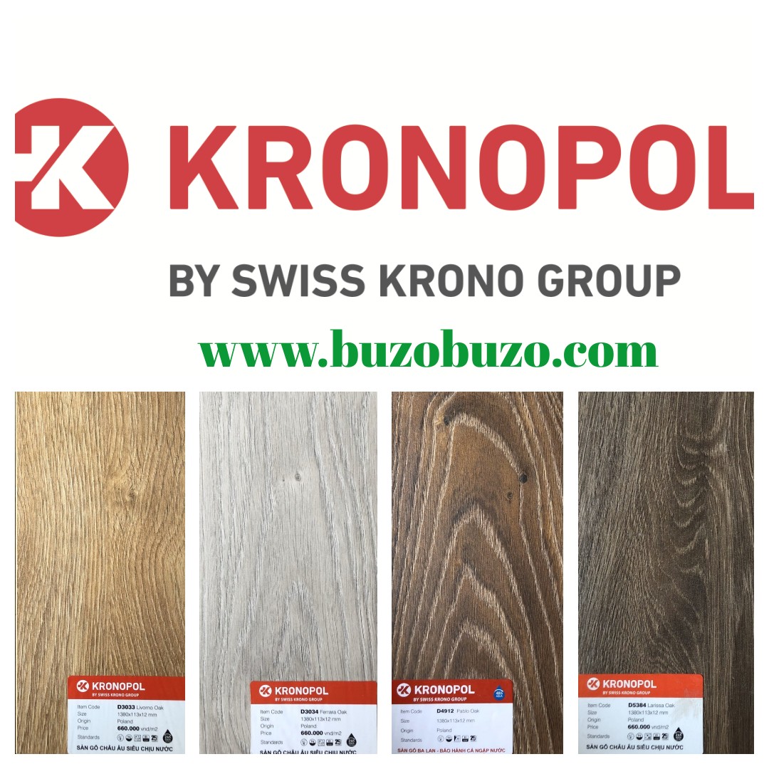 Phối cảnh căn hộ lát sàn Kronopol Aqua Zero 12mm