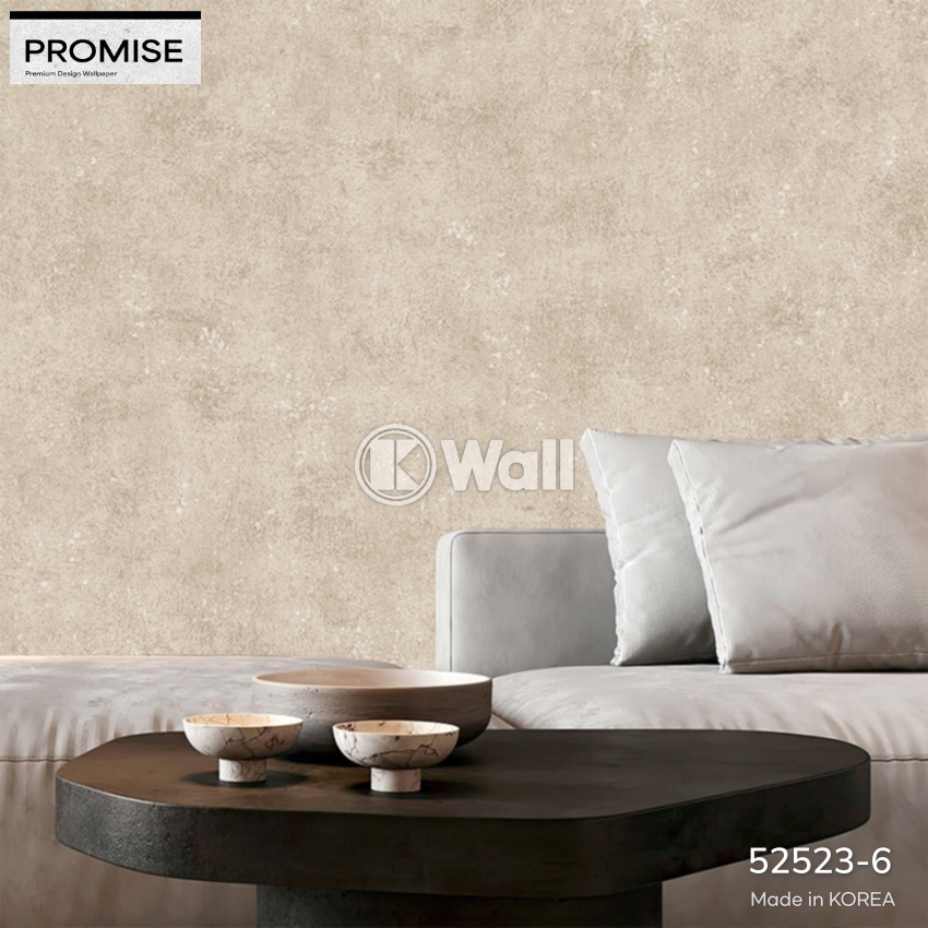 Giấy dán tường PROMISE 2026 mã 52523-6 dán tại khu vực gầu cầu thang, họa tiết nhấn nháy cho khoang tối