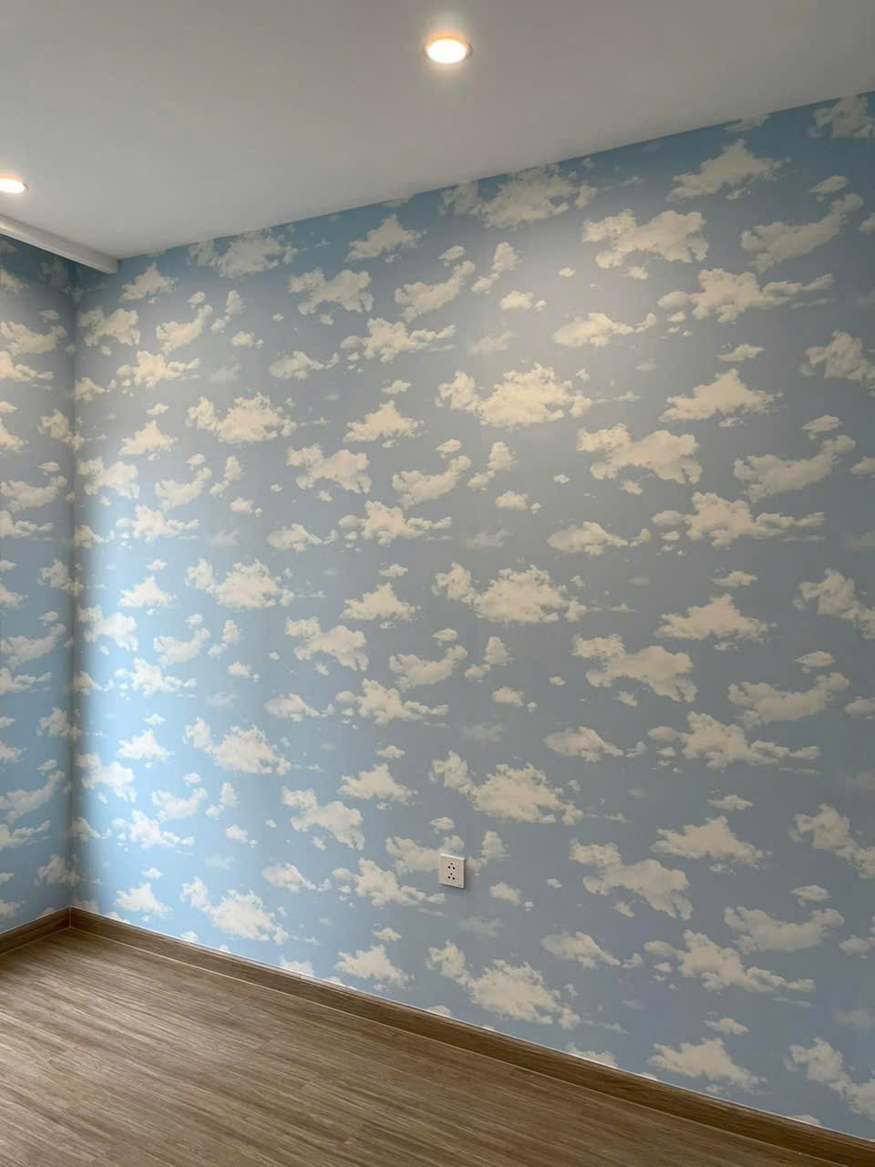 Giấy dán tường nhà hàng phong cách Rustic ấm cúng